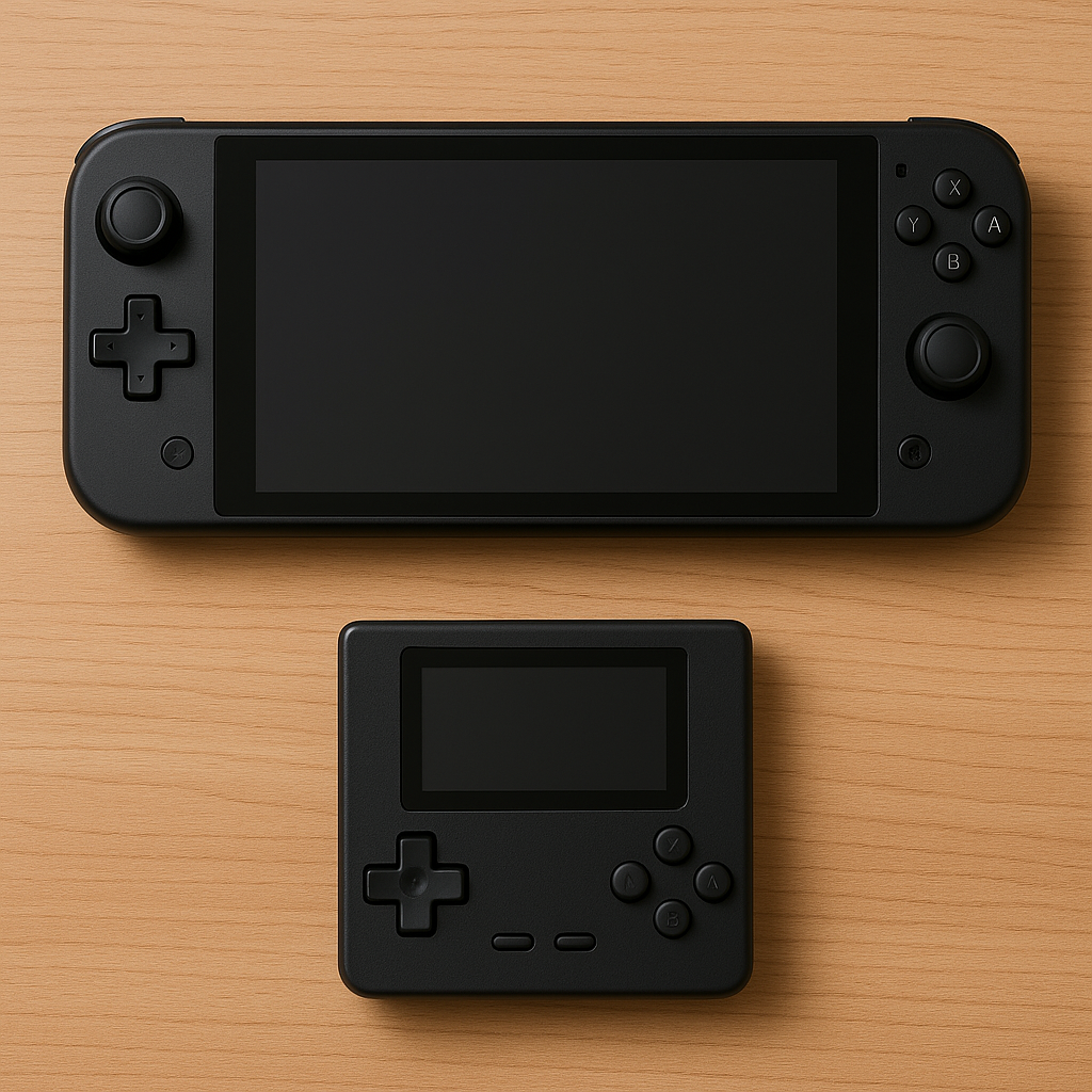 handheld gaming console photo